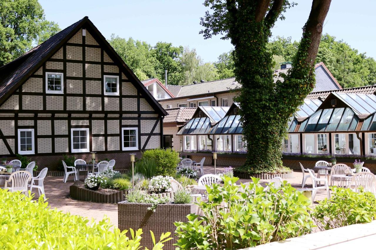 Landhotel Hof Barrl Schneverdingen Dış mekan fotoğraf
